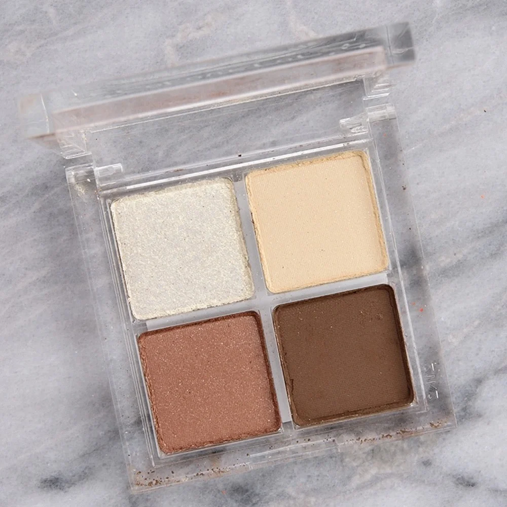 NIB ColourPop Feelin' Coconuty Pressed Eyeshadow Quad Palette